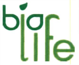 Trademark BIO LIFE & Logo