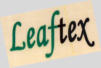 Trademark Leaftex