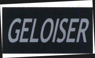 Trademark GELOISER