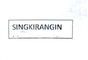 Trademark SINGKIRANGIN