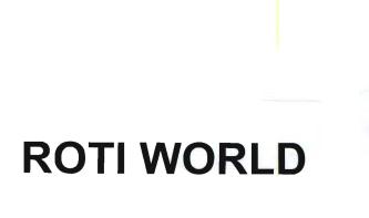 Trademark ROTI WORLD