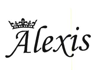 Trademark ALEXIS + LOGO