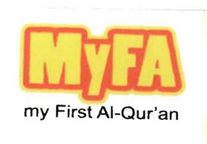 Trademark MYFA MY FIRST AL-QUR'AN