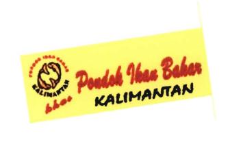 Trademark PONDOK IKAN BAKAR KALIMANTAN & LUKISAN IKAN