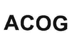 Trademark ACOG