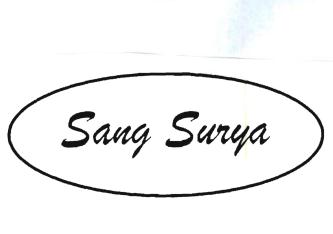 Trademark SANG SURYA