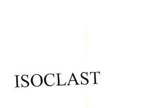 Trademark ISOCLAST