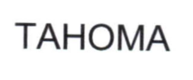 Trademark TAHOMA