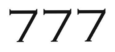 Trademark 777