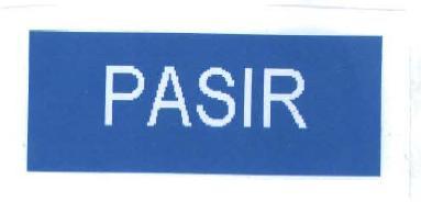 Trademark PASIR