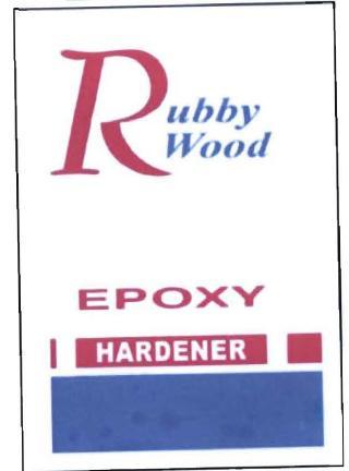 Trademark RUBBY WOOD EPOXY HARDENER