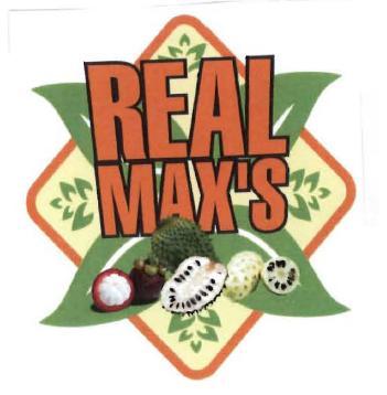 Trademark REAL MAX'S