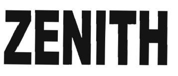 Trademark ZENITH