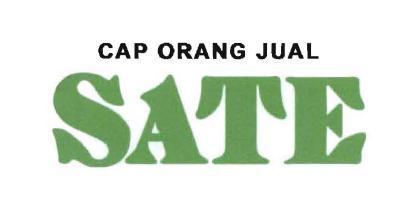 Trademark CAP ORANG JUAL SATE