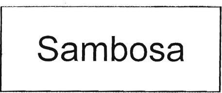 Trademark SAMBOSA