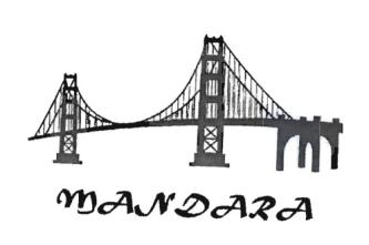 Trademark MANDARA + lukisan jembatan