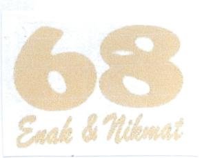 Trademark 68 ENAK & NIKMAT