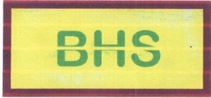 Trademark BHS