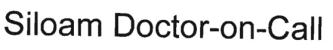 Trademark SILOAM DOCTOR-ON-CALL