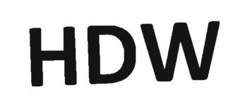 Trademark HDW