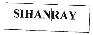 Trademark SIHANRAY