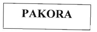 Trademark PAKORA