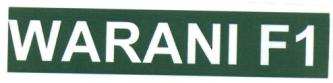Trademark WARANI F1