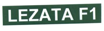 Trademark LEZATA F1