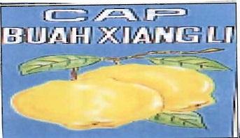 Trademark CAP BUAH XIANGLI