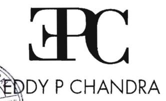 Trademark EDDY P . CHANDRA