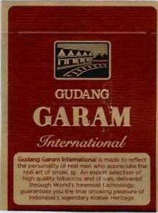 Trademark GUDANG GARAM INTERNATIONAL + LOGO