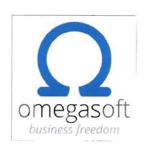 Trademark omegasoft + logo