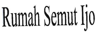 Trademark RUMAH SEMUT IJO