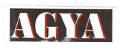 Trademark AGYA