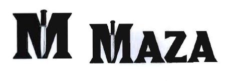 Trademark MAZA + LOGO M