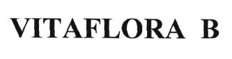 Trademark VITAFLORA B