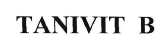 Trademark TANIVIT B
