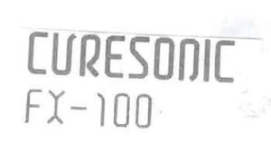 Trademark CURESONIC FX-100