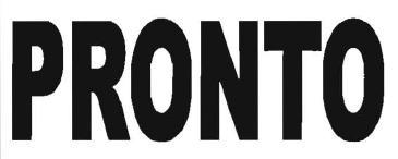 Trademark PRONTO