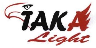 Trademark TAKA LIGHT + LOGO