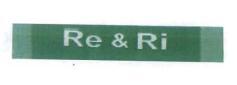 Trademark Re & Ri