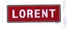 Trademark LORENT