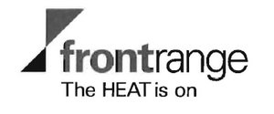 Trademark FRONTRANGE THE HEAT IS ON + LOGO