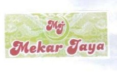 Trademark MEKAR JAYA + Logo MJ