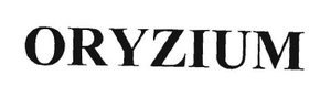 Trademark ORYZIUM