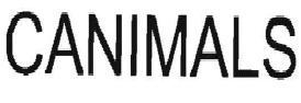 Trademark CANIMALS