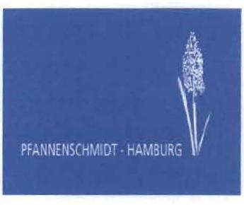 Trademark PFANNENSCHMIDT-HAMBURG