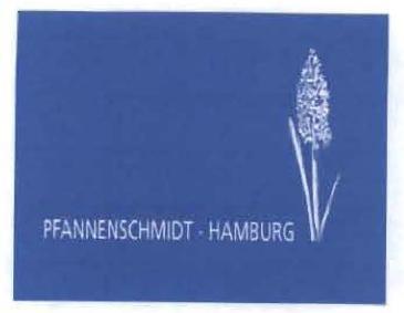 Trademark PFANNENSCHMIDT-HAMBURG