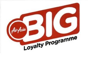 Trademark BIG Loyalty Programe Air Asia + Logo