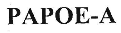 Trademark PAPOE-A